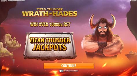 Titan Thunder Wrath Of Hades LeoVegas